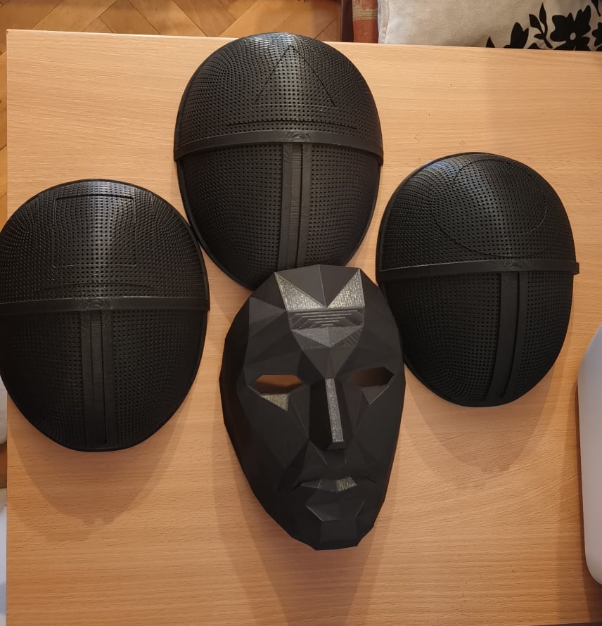 SQUID GAME – Maske cuvara 3D stampa