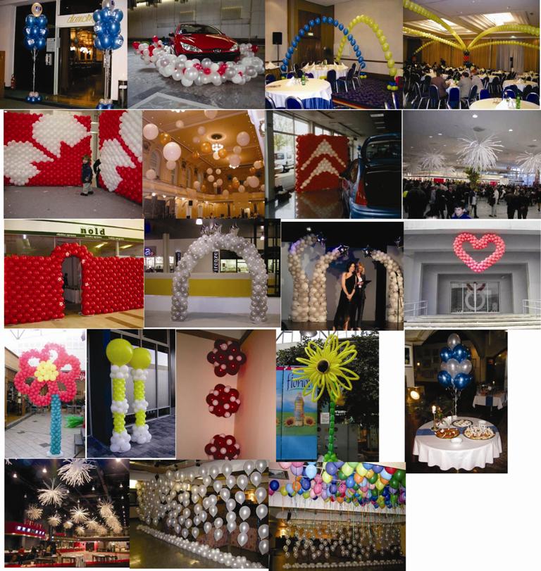 Kurs dekoracije balonima, obuka, oprema, baloni, konfete, helijum