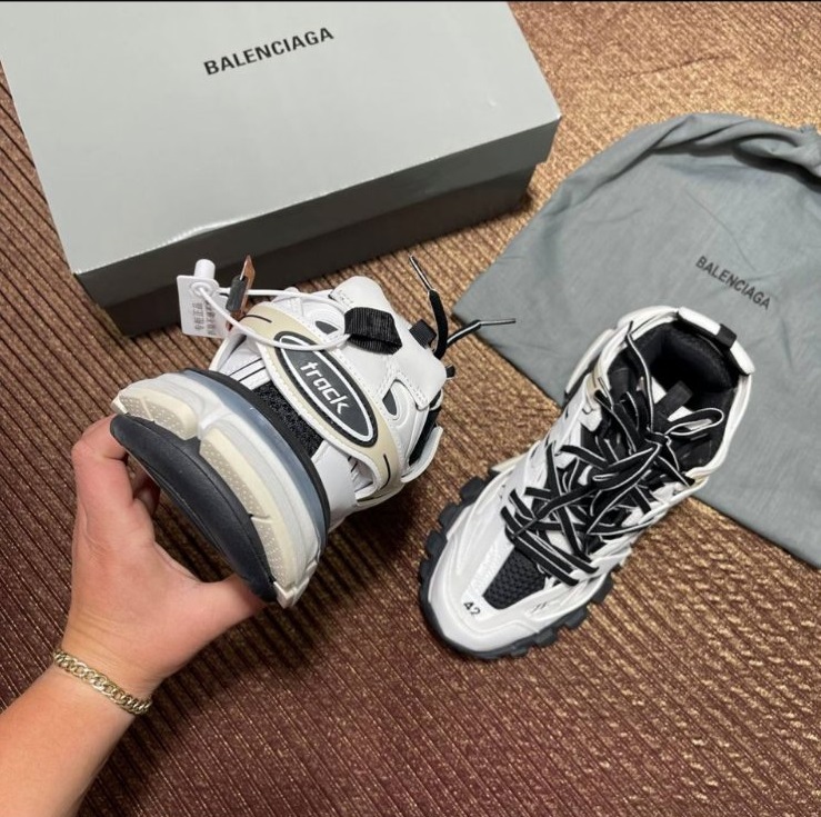 Balenciaga Track White Black