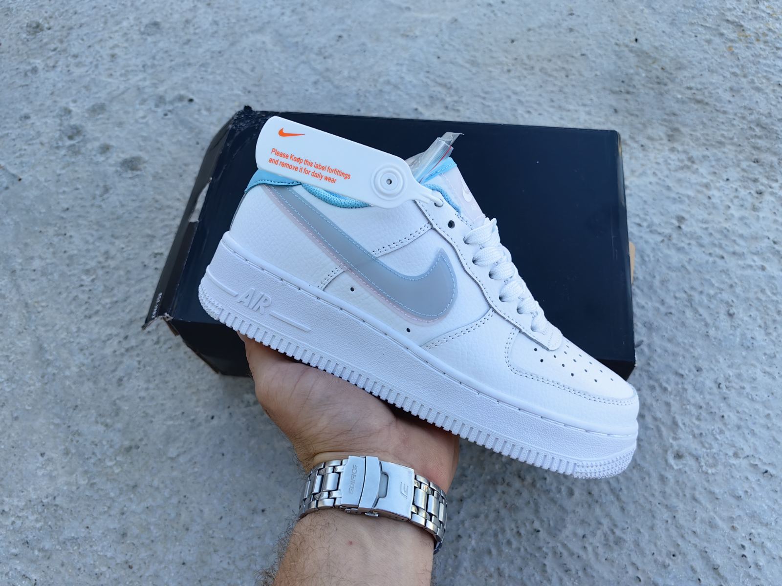 Nike Air Force GS Double Swoosh
