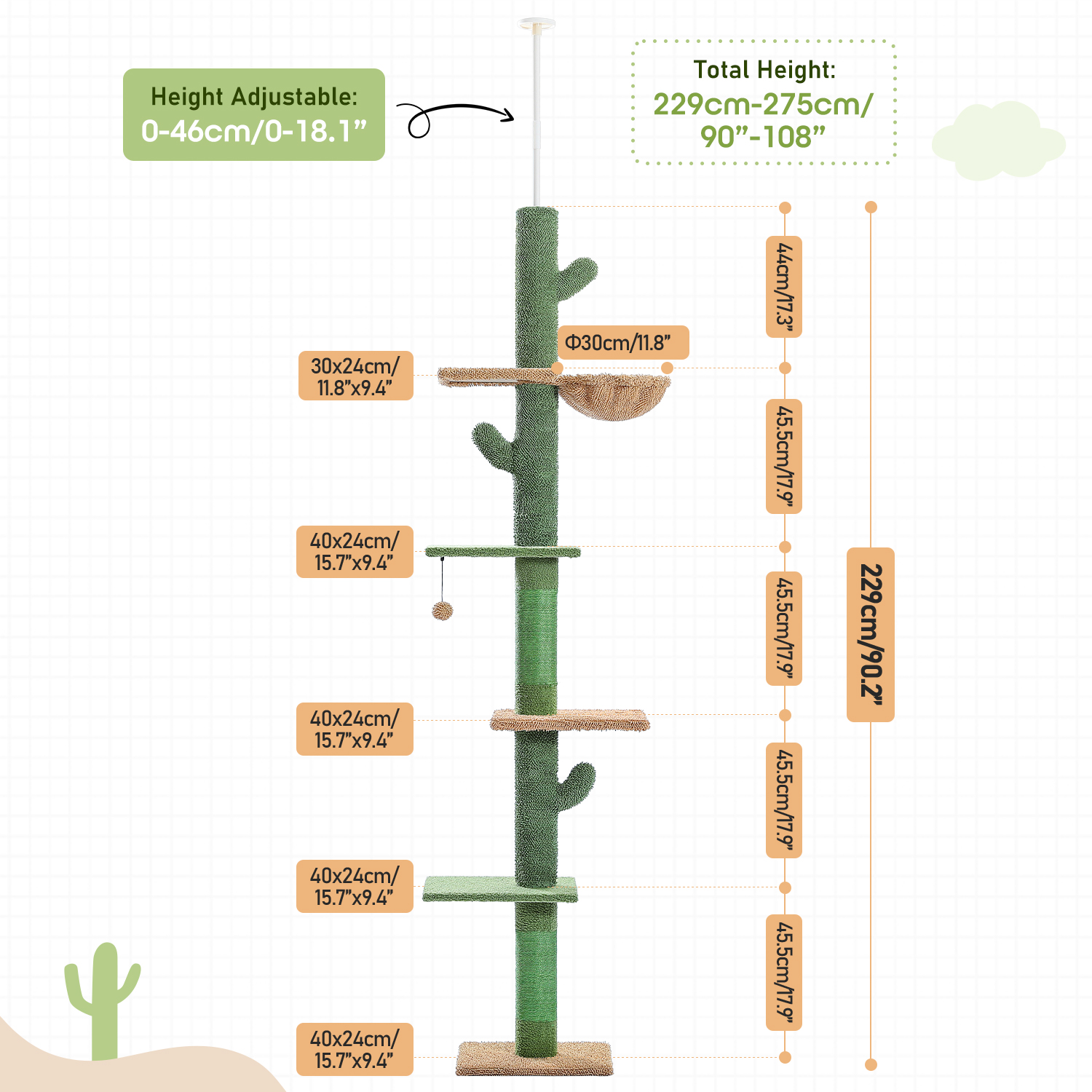 Stub penjalica Kaktus