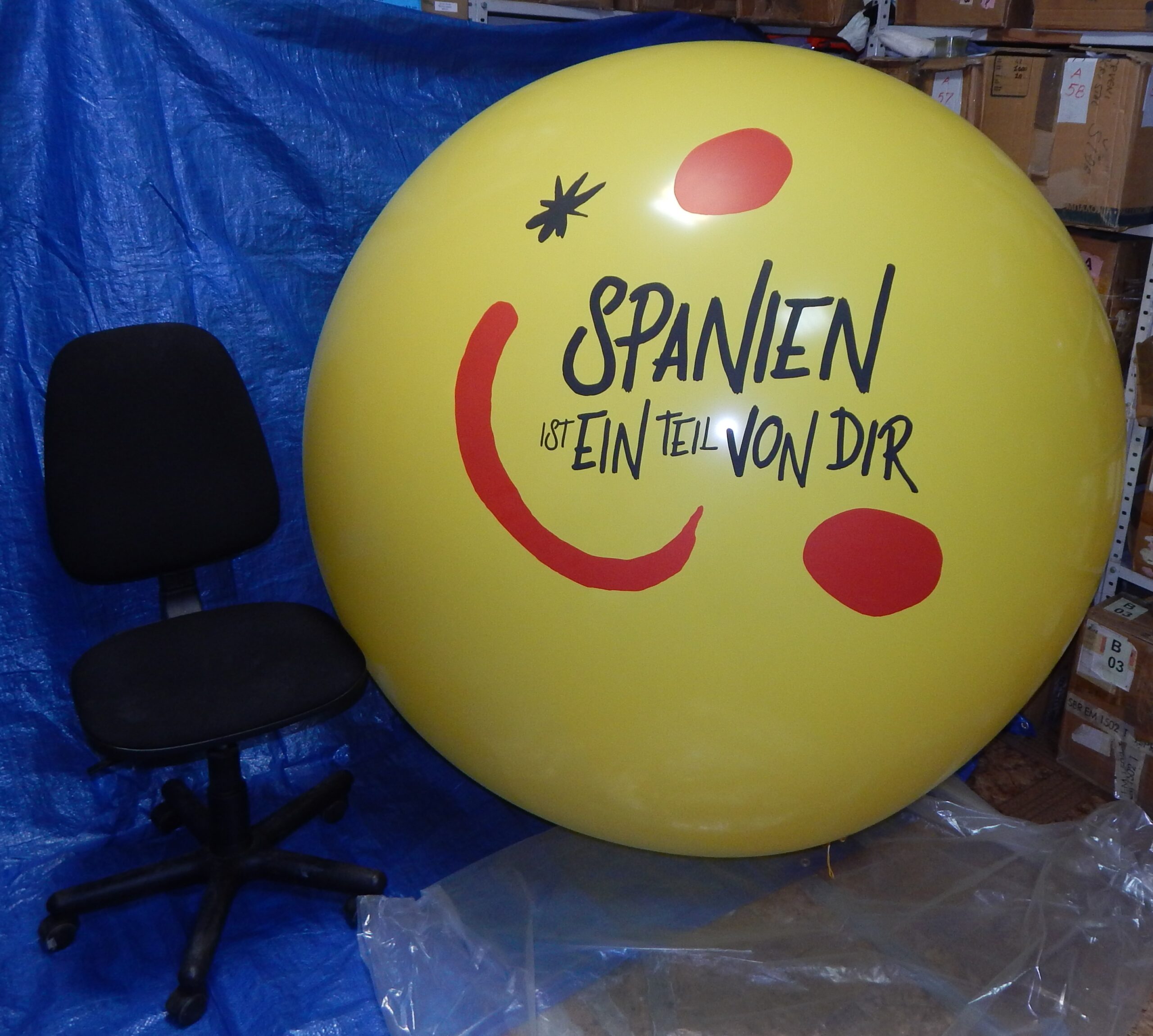 Veliki baloni sa štampom, GIGANTSKI BALONI