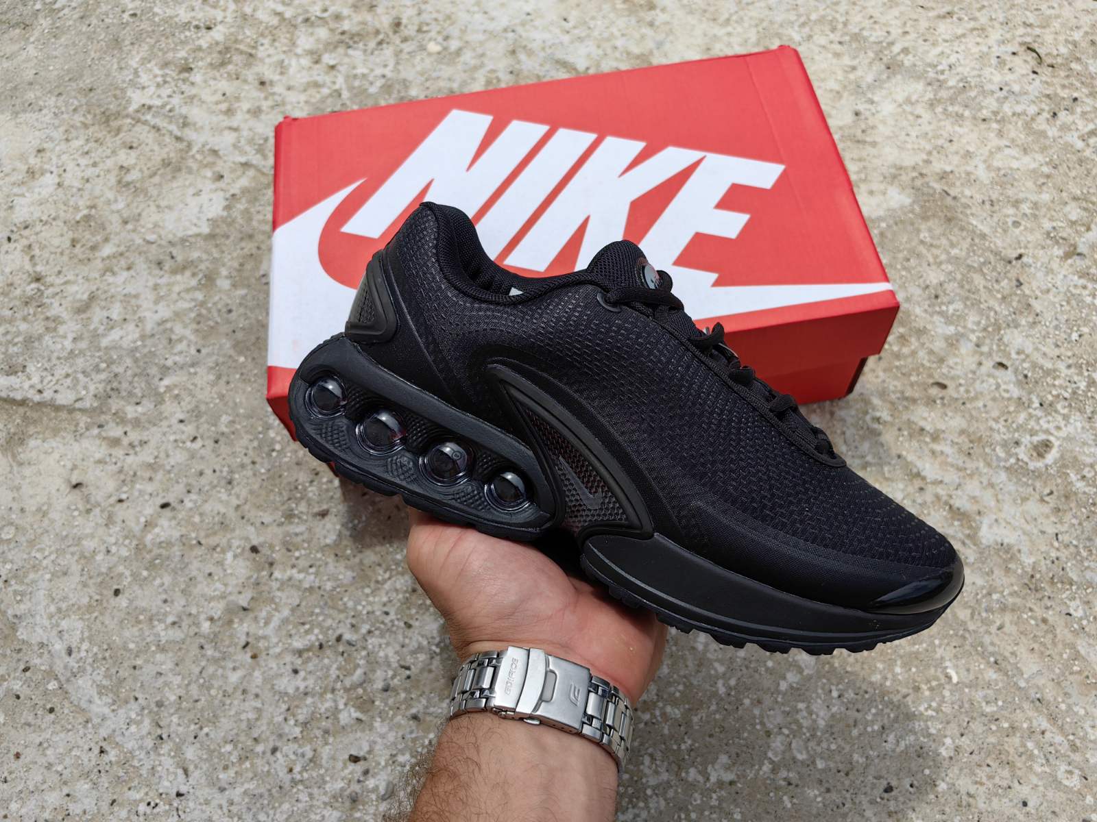 Nike Air Max Dn Black and Dark