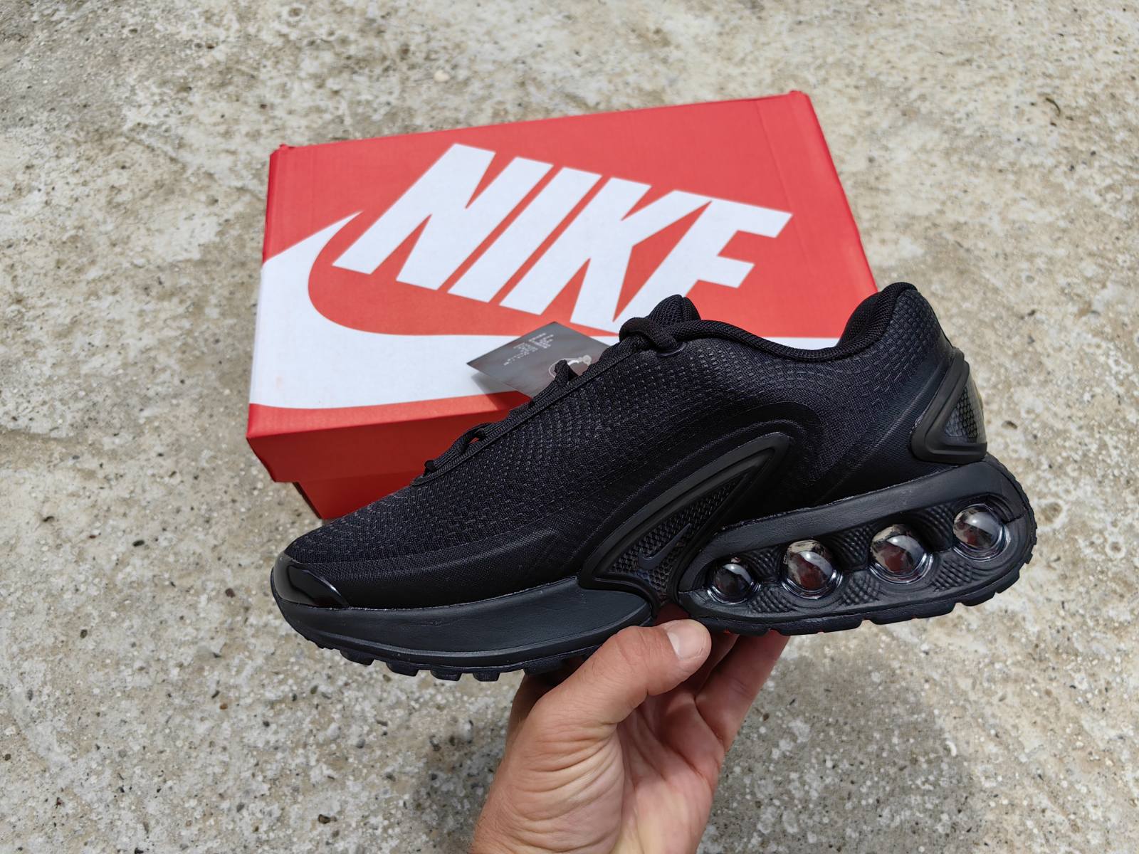 Nike Air Max Dn Black and Dark