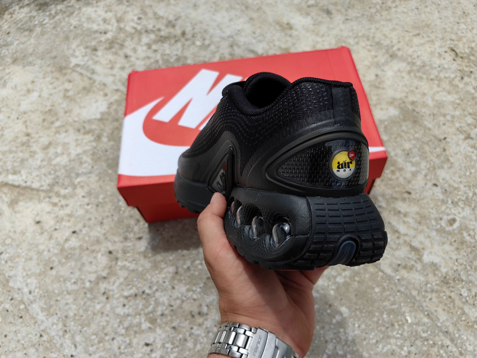 Nike Air Max Dn Black and Dark