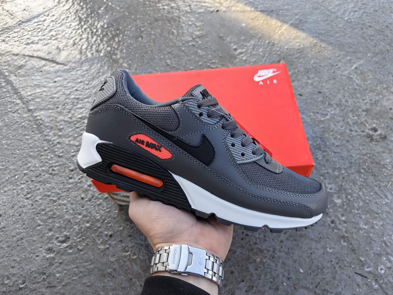 Nike patike Air Max 90 Dark Grey