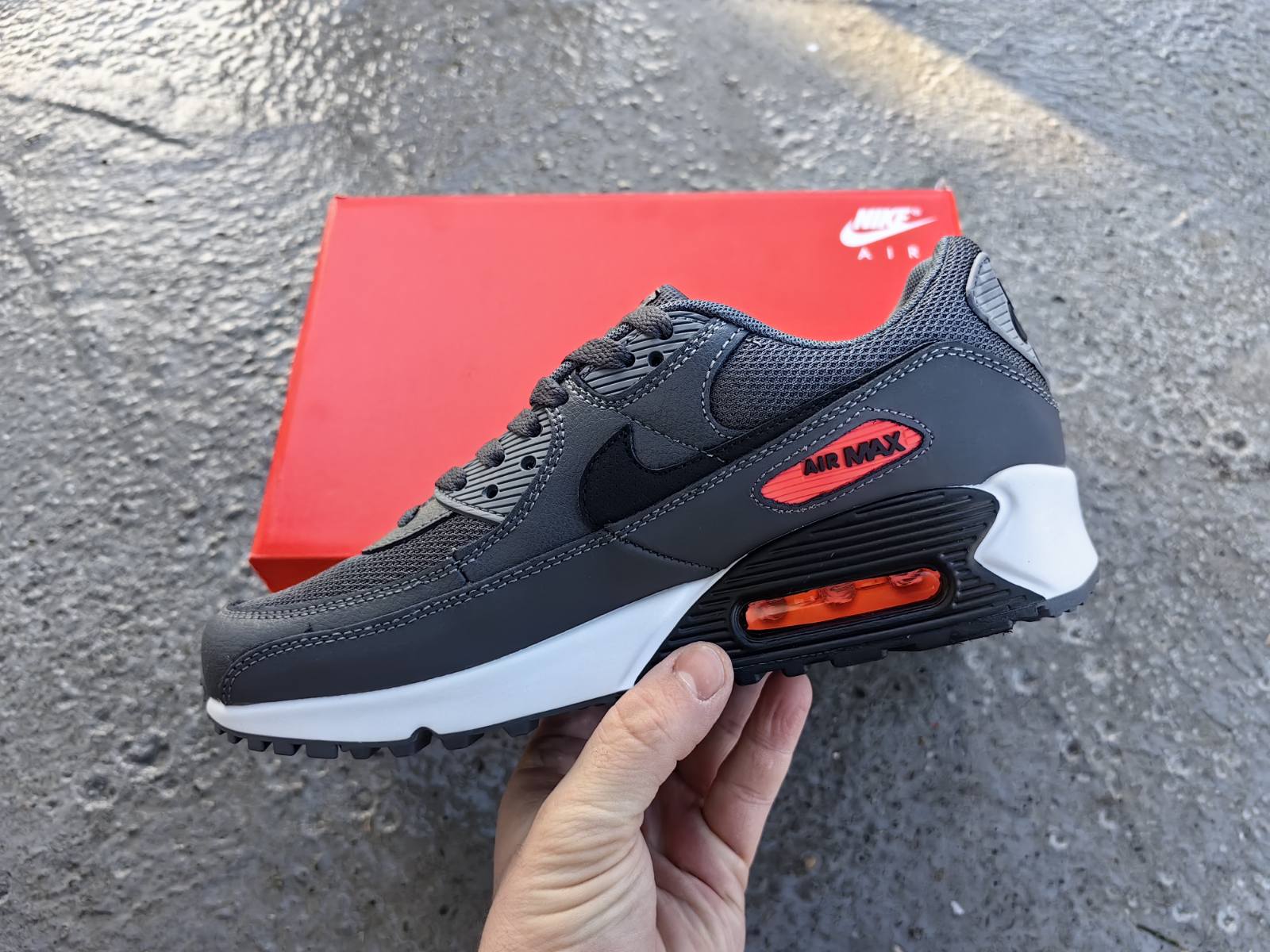 Nike patike Air Max 90 Dark Grey