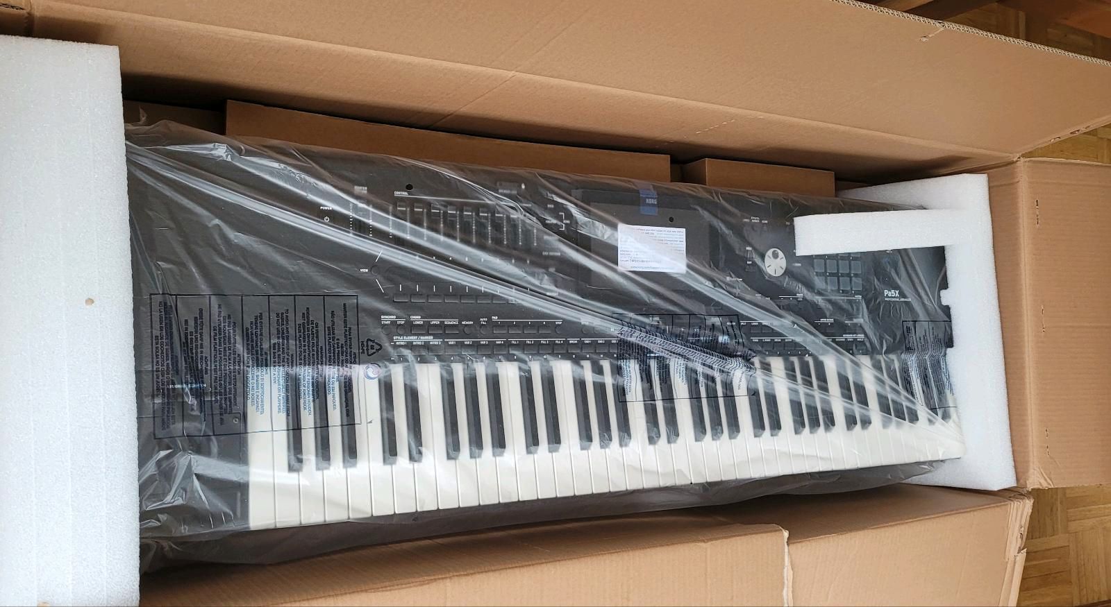 Yamaha Genos2 76-key, Yamaha Genos 76-Key , Yamaha Tyros5 76-Key , Yamaha PSR-A5000 , Yamaha PSR-SX900,  Yamaha Montage 8 ,  Korg Pa5X, Korg Pa4X, Korg Pa4x MG2 Edition , Korg Pa3X , Korg Pa1000 MG Edition, Korg PA-1000, Korg Kronos2 , Roland FANTOM-8,  Ketron EVENT