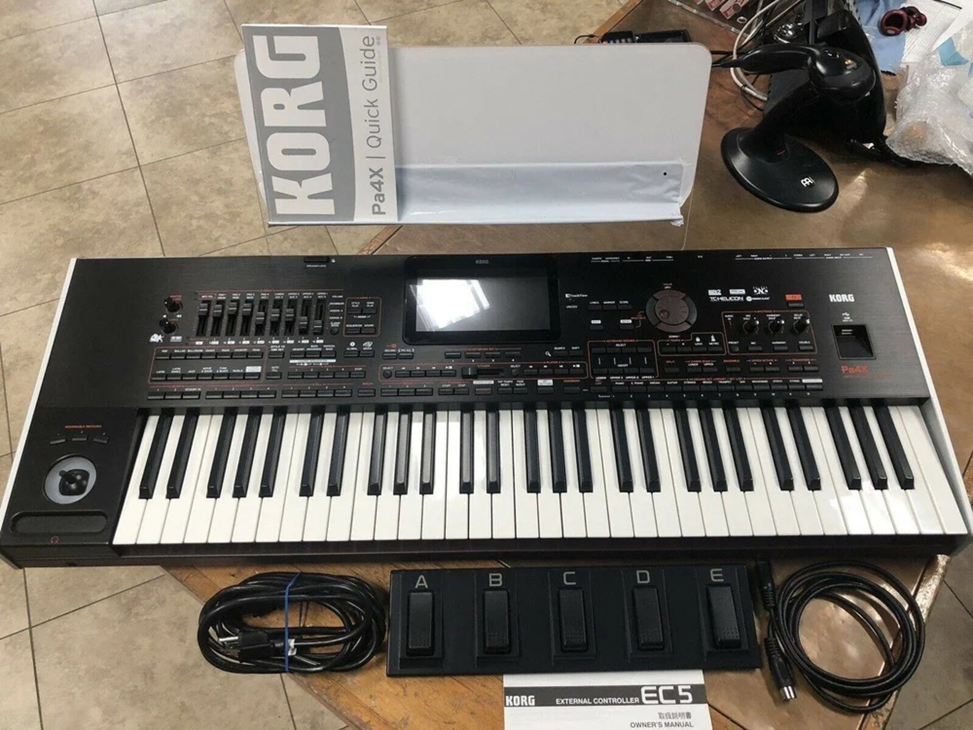 Yamaha Genos2 76-key, Yamaha Genos 76-Key , Yamaha Tyros5 76-Key , Yamaha PSR-A5000 , Yamaha PSR-SX900,  Yamaha Montage 8 ,  Korg Pa5X, Korg Pa4X, Korg Pa4x MG2 Edition , Korg Pa3X , Korg Pa1000 MG Edition, Korg PA-1000, Korg Kronos2 , Roland FANTOM-8,  Ketron EVENT