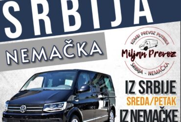 Kombi prevoz Srbija-Nemacka