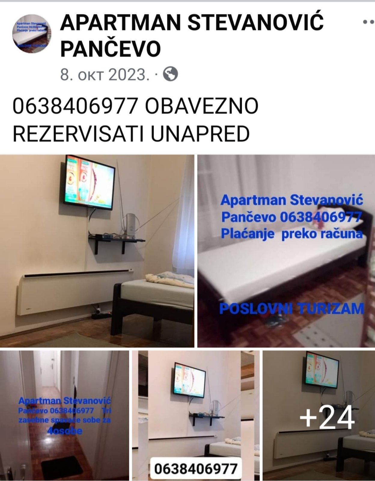 Apartman za Radnike Pancevo