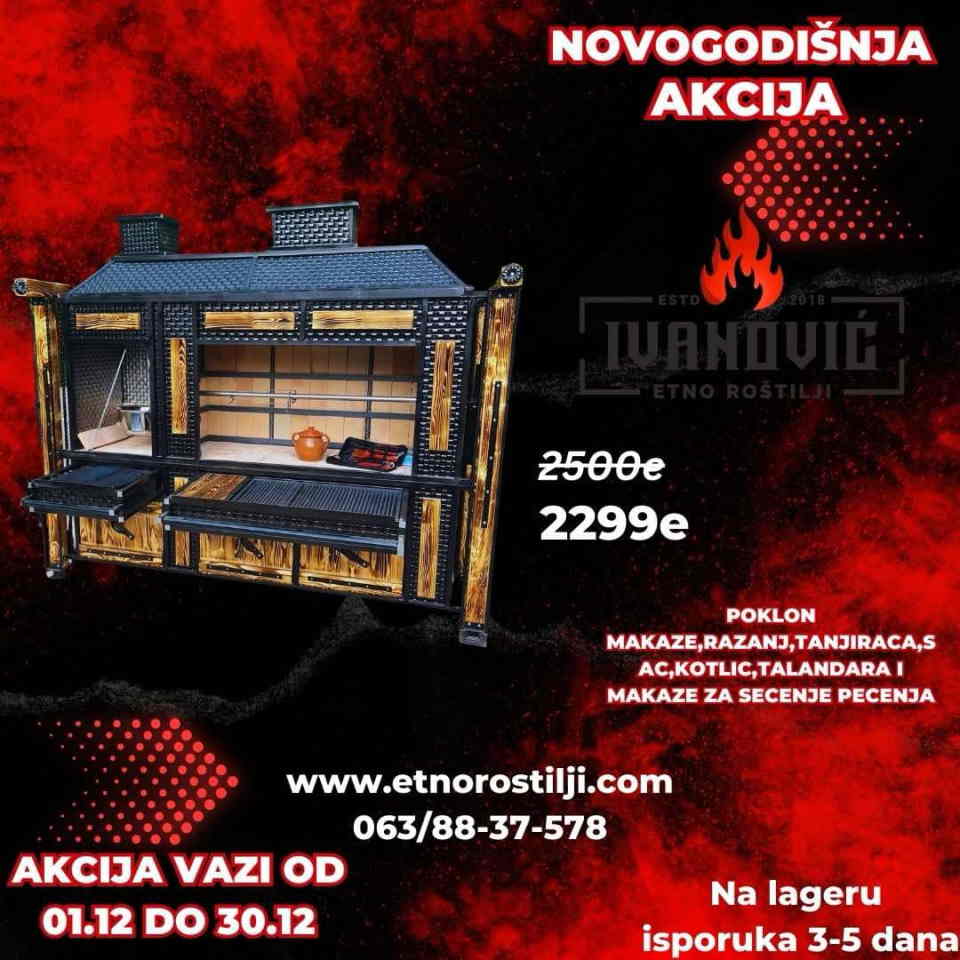 NOVOGODIŠNJA AKCIJA ETNO ROŠTILJA!