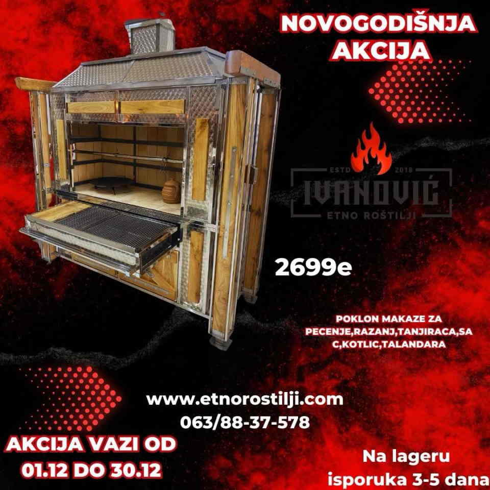 NOVOGODIŠNJA AKCIJA ETNO ROŠTILJA!