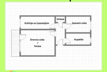 Prodajem DVOSOBAN stan48m2 Novi Sad 063 / 55 11 48