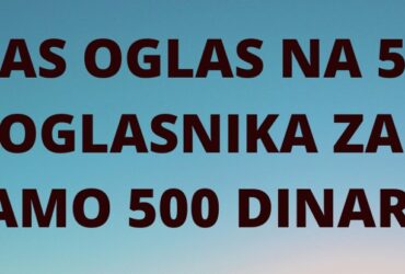 vas oglas na 50 oglasnika