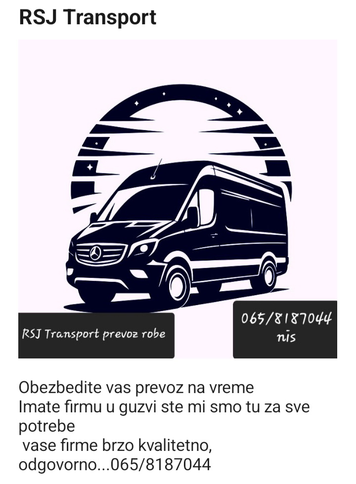 Prevoz kombijem