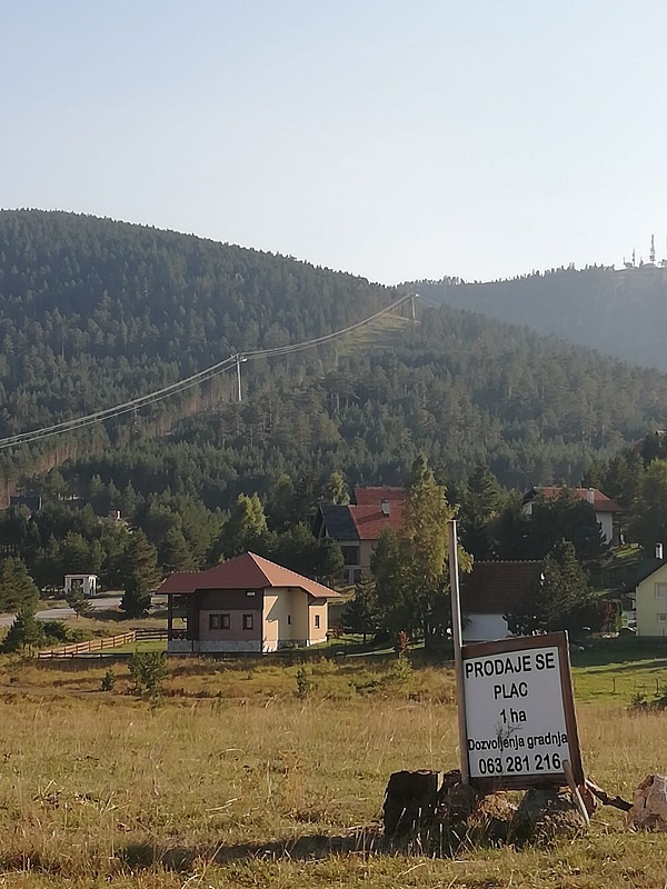 Prodajem plac Zlatibor-Tornik