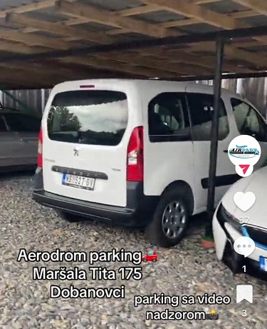 Aerodrom parking Beograd