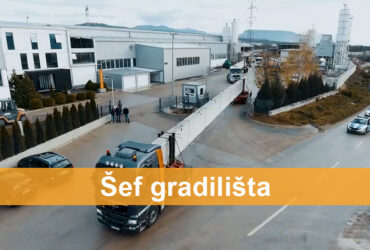 Put Inženjering: Potreban Šef gradilišta