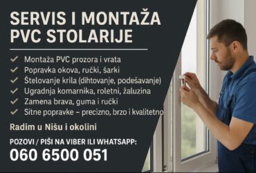Servis I Montaza PVC stolarije