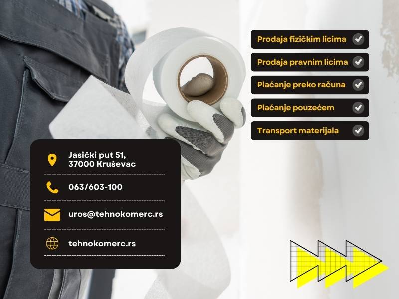 Gips ploče – Gips profili – Suva gradnja