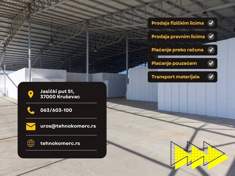 Stiropor EPS termoizolacioni program