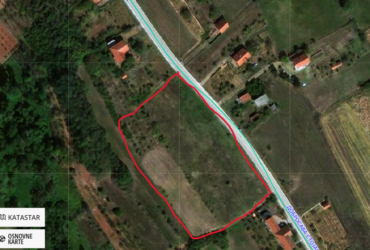 NA PRODAJU POLJOPRIVREDNO ZEMLJIŠTE – JORDANOVICA, GORNJI BARBEŠ 73ara
