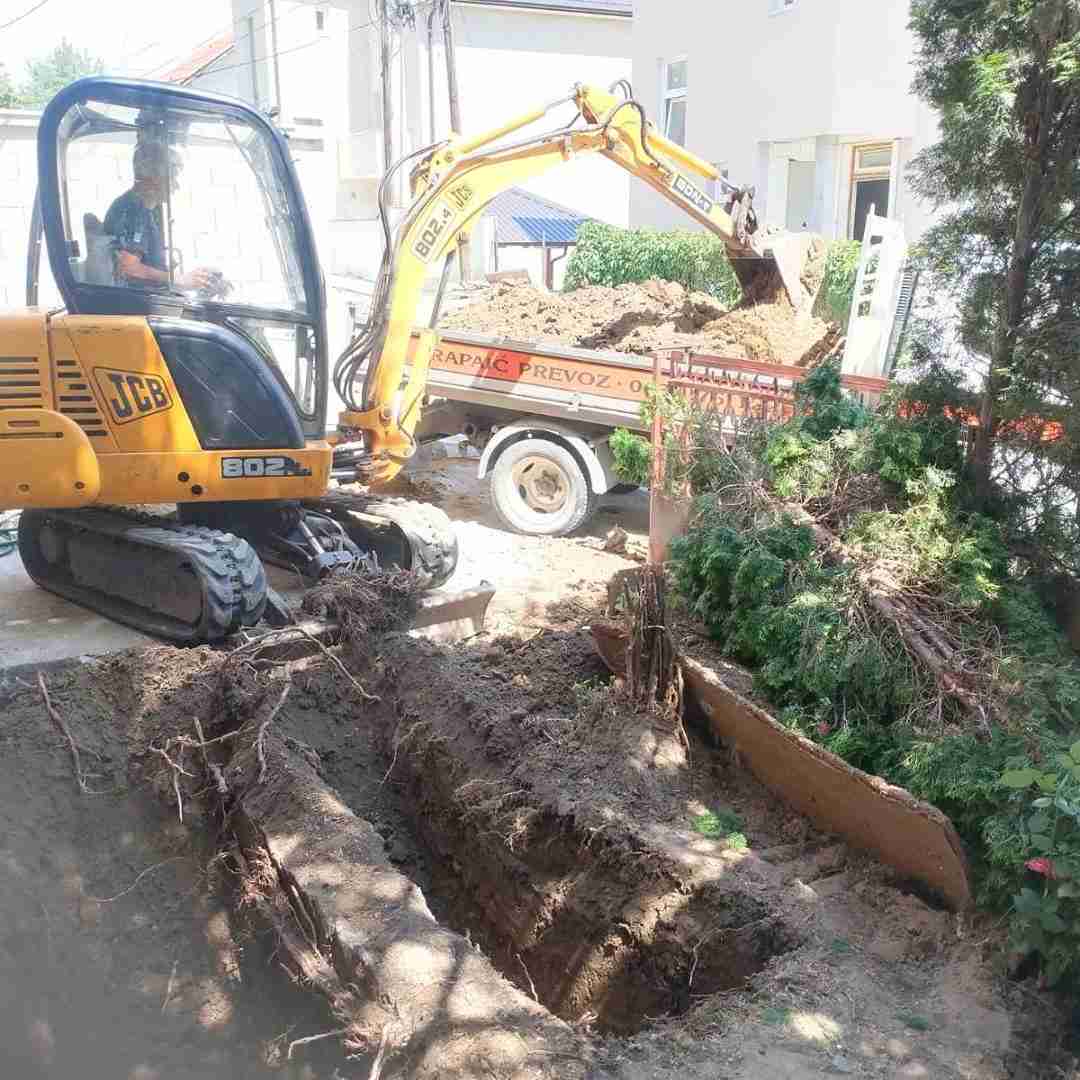 Mini bager iskop Barajevo – Sve vrste iskopa