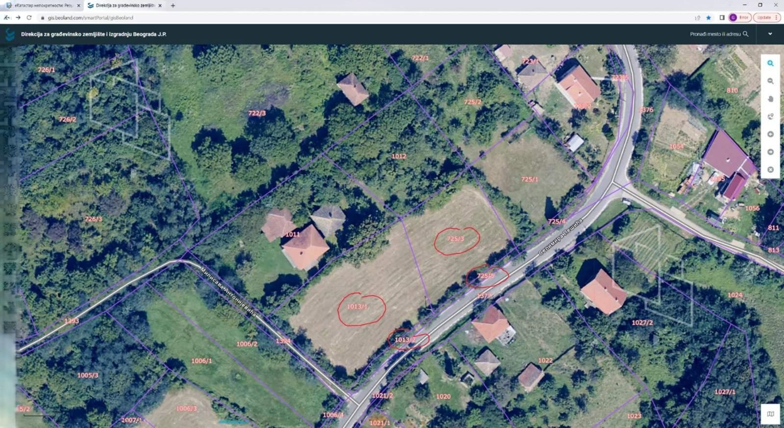 Plac 23ari u gradjevinskoj zoni,1/1,cist,ravan Babe-Sopot
