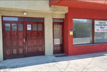 Izdajem poslovni prostor od 79m2, Nis, vise namena