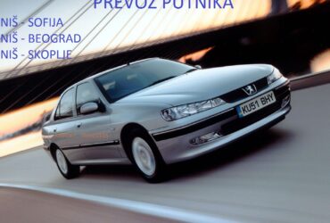 Prevoz putnika Niš Sofija aerodrom povoljne cene
