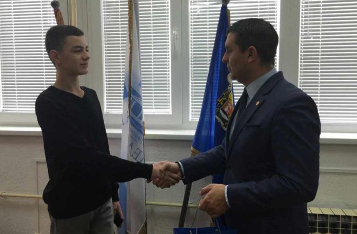 Prijem u GO Medijana za Nikolu Đorđevića Prijem u GO Medijana za Nikolu Đorđevića