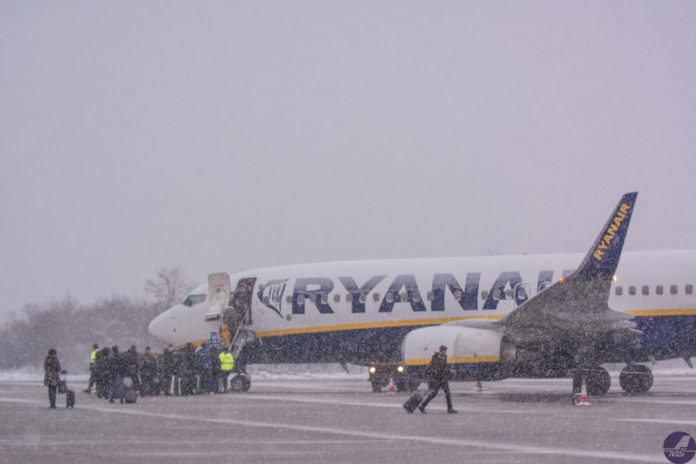 Aerodrom Konstantn Veliki, 25. februar; Foto: nis-airport.com