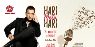 „Hari Mata Hari“ peva za Nišlije Hari Mata Hari; Foto: Music Star
