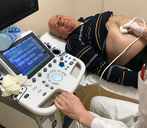 KC Nis, ultrazvučni pregled abdomena