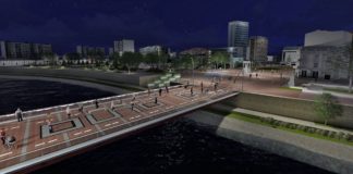 Započeta rekonstrukcija tvrđavskog mosta Pešačka zona preko tvrđavskog mosta; Foto: Zavod za urbanizam