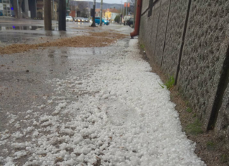 Padao grad veličine graška u Nišu (VIDEO) Grad, ledena kiša Niš, Foto Naissus Info