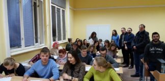 Ruski studenti učili sprski jezik u Nišu Studenti iz Rusije učili sprski jezik u Nišu