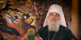 Vaskršnja poslanica patrijarha Irineja