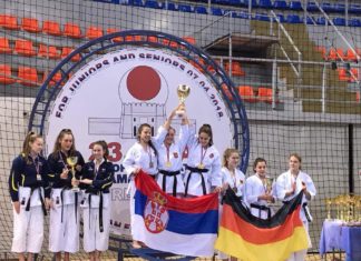 Nišlijka postala evropska šampionka u karateu Evropsko prvenstvo u karateu u Nišu; Foto: FB KK Bushido NB