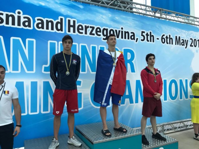 Najbolji niški plivač Andrija Pavlović oborio dva državna rekorda