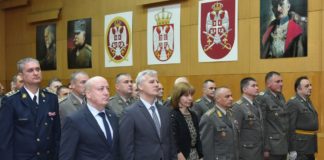154 godine od donošenja prvog Vojnog sudskog zakonika u Srbiji U Nišu obeležen Dan pravne službe; Foto: Ministarstvo odbrane Srbije