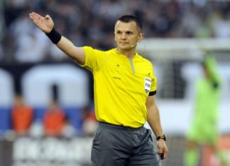 Nišlija Danilo Grujić sudi u finalu Lige šampiona u Kijevu