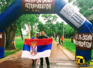 Niški ultramaratonci osvojili titule šampiona i vicešampiona Srbije Valentina Nejković i Saša Gacik