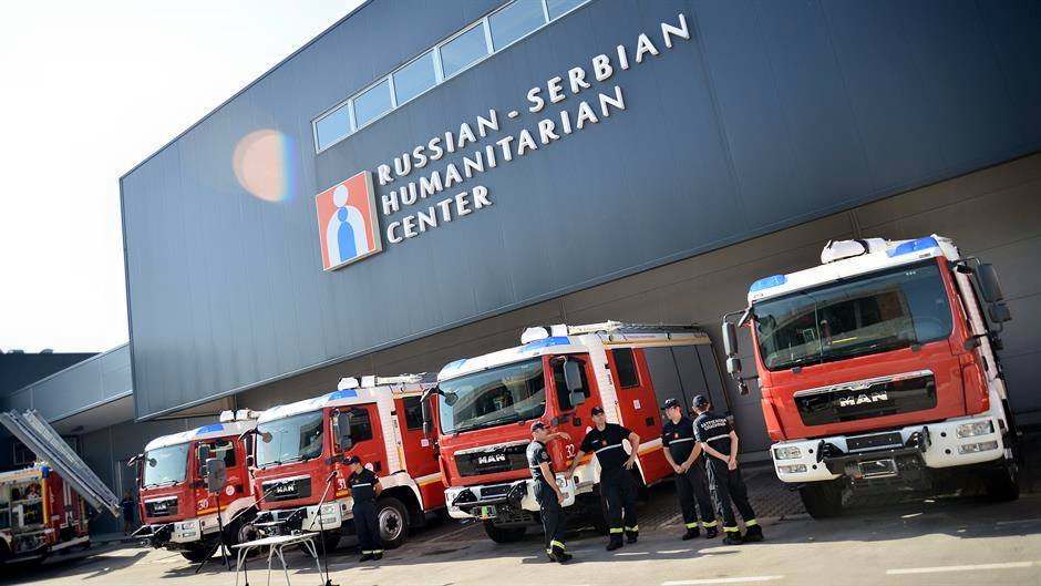 Tri vozila poklon Rusko-srpskog humanitarnog centra Vatrogasnoj brigadi Niš