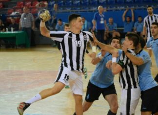 Posle 15 utakmica Železničar prvi put izgubio u plej-ofu PLEJ-OF SUPERLIGE ZA RUKOMETAŠE: PARTIZAN-ŽELEZNIČAR 30:22 (12:11)