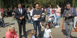 Akcija „Medijana za bebu više“ u Svetosavskom parku Medijana za bebu više; Foto: Go Medijana, S.Đorđević