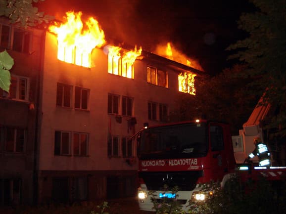 Požar: 7. septembar 2016. u Rasadniku, GO Palilula, Niš