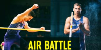 Atletski spektakl u Nišu: Prvi miting skoka motkom „Air Battle“ Prvi miting skoka motkom na ulicama grada u istoriji srpske atletike; Foto: AK Železničar, Luka Šarac Mens Health