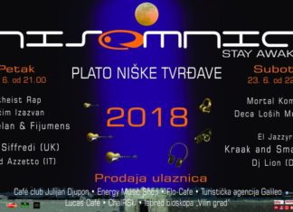Festival Nisomnia u Nišu: Di-džejevi, radionice, filmovi, izložbe